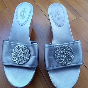 COPY - Coach wedge sandals